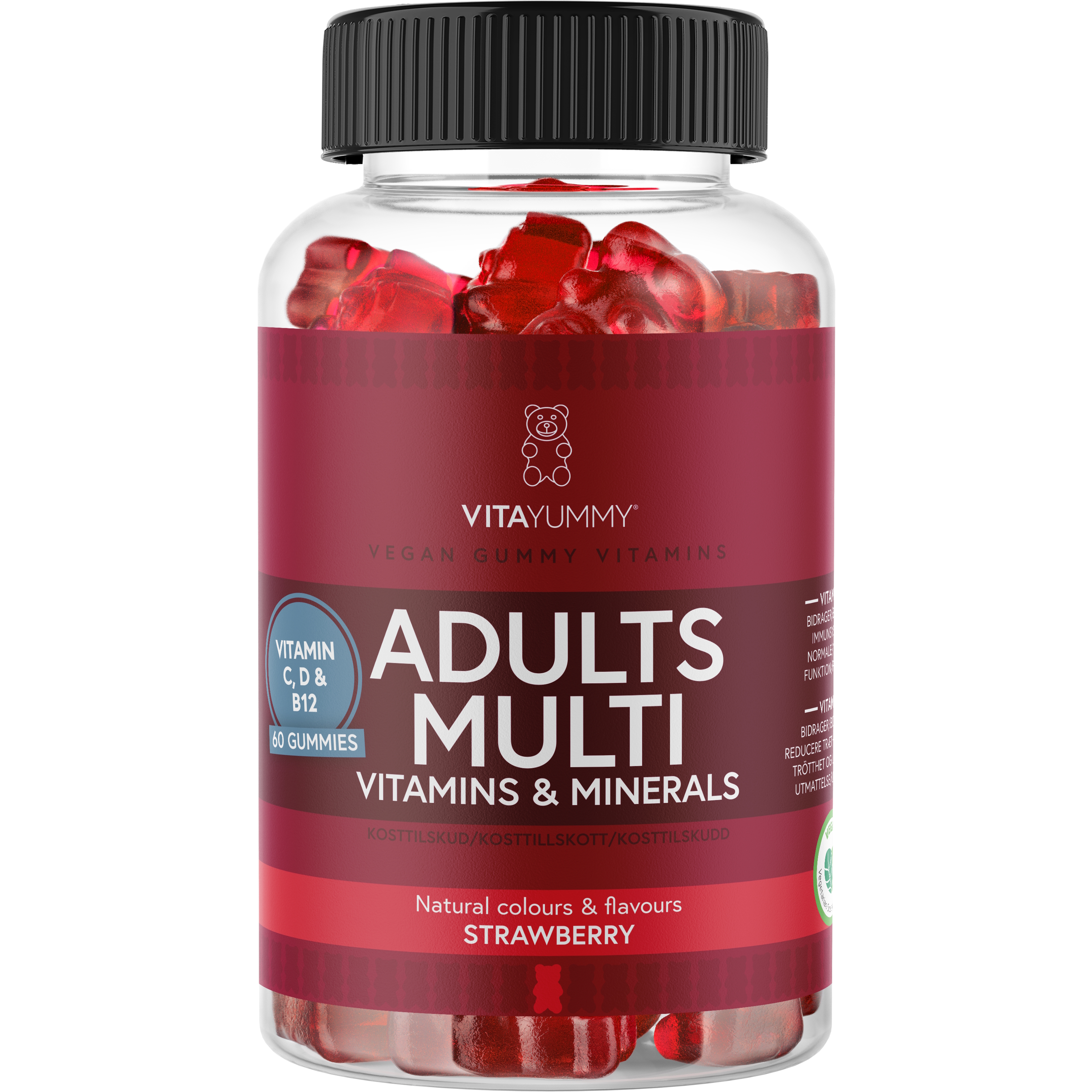 VitaYummy Adults Multi (Strawberry) - 60 stk.